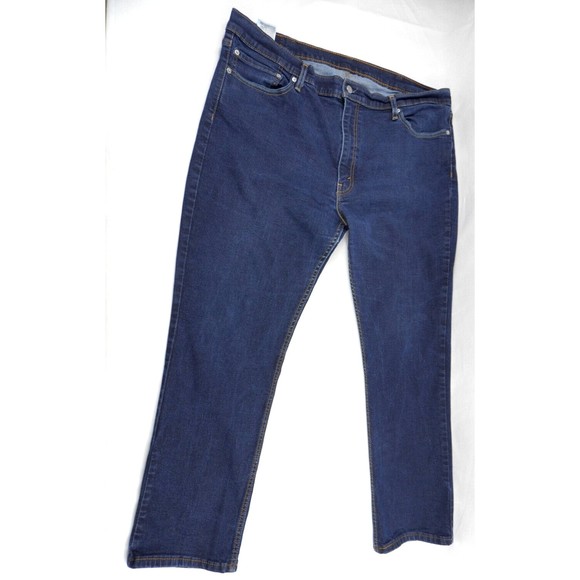 Levi’s Men’s 511 Slim Fit Dark Wash Zipper Fly 5 Pocket 42/29 Denim Jeans - Picture 1 of 11